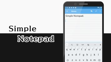 Notepad capture d'écran 1