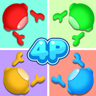 Four Player Party Game أيقونة