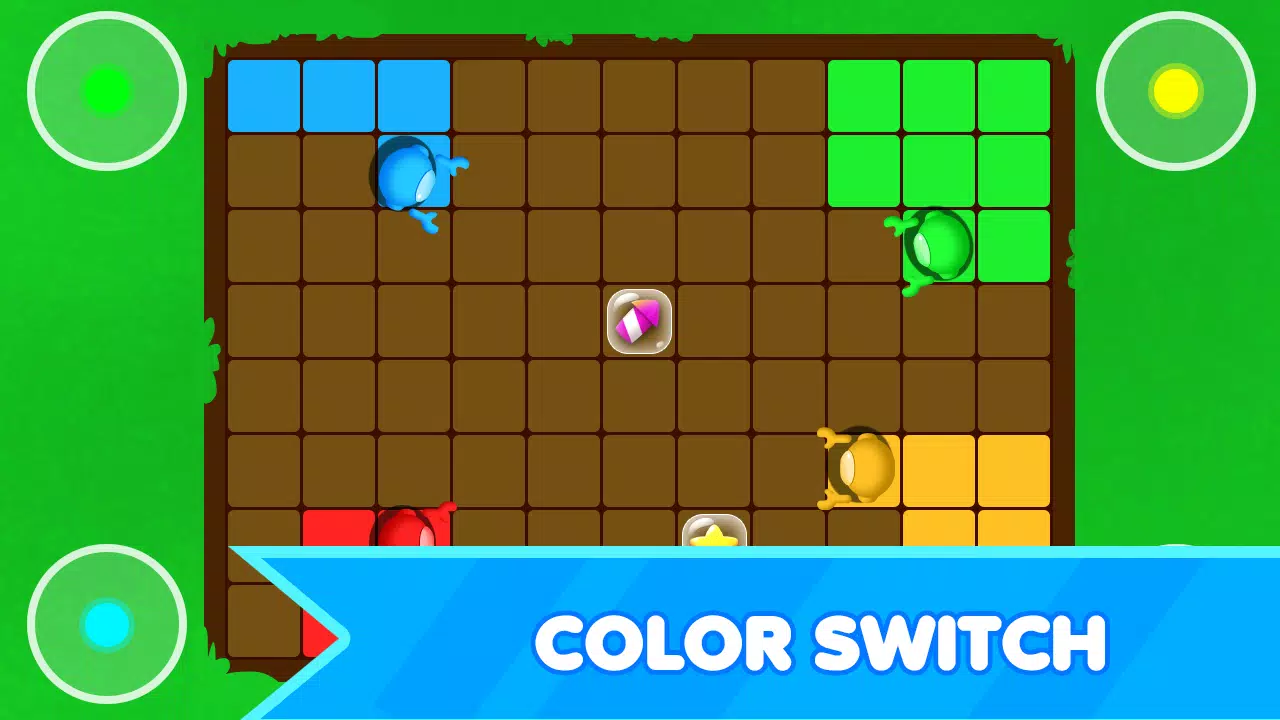 2 Players : 4 Players - Mini Glow 1234 Player MINIGAMES Gameplay