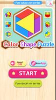Color Shape Puzzle - Fun educa Affiche