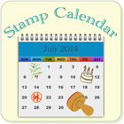 Stamp Calendar(スタンプ カレンダー) icône
