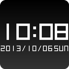 Boxy clock widget -Me Clock أيقونة