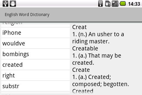 Dict to list. To create Dictionary list. To create own Dictionary list.