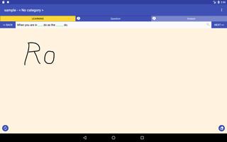 Let's learn anything by writing screenshot 3