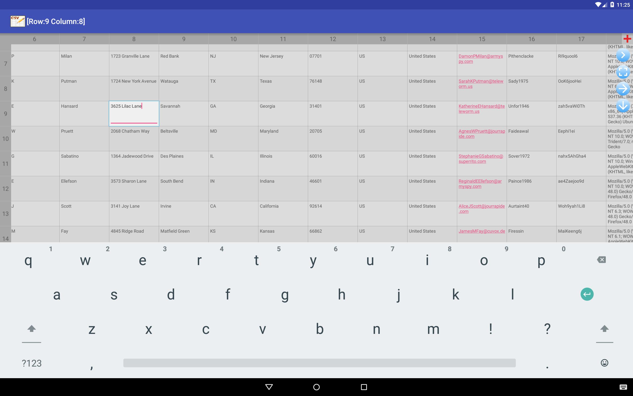 Csv редактор. CSV Editor Pro русский на Android. EASYEDIT viewer.