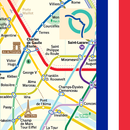 Paris Metro/Train/Bus Map Offline パリ地下鉄・観光・バス路線図 APK