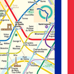 Paris Metro/Train/Bus Map Offline パリ地下鉄・観光・バス路線図