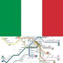 Rome/Roma Metro/Train/Bus Map Offline 地下鉄・観光・バス路線図 APK