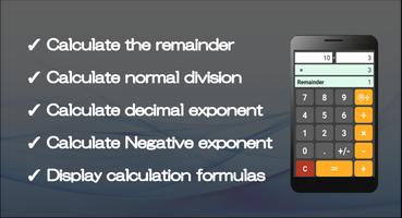 Division Remainder Calculator poster