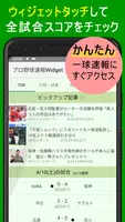 プロ野球速報Widget screenshot 4
