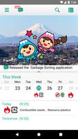 Fujimi Garbage Sorting App Affiche