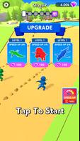 Dino Ninja Race Poster