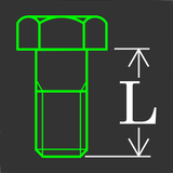 ねじ長さ計算−ボルト、ナットの組み合わせから、ネジ長さを算出 APK