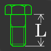 Bolt Length - (Nominal Length)