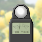 Light meter for photography icon