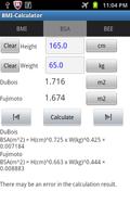 برنامه‌نما BMI-Calculator عکس از صفحه