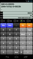 混合電卓Free - 2進数,10進数,16進数電卓 - capture d'écran 3