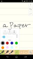 Handwriting memo "a Paper" bài đăng