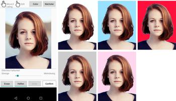 ID FOTO - Hintergrund-Editor Plakat