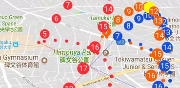 太陽の場所と軌跡