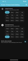 Screen Timeout Quick Settings capture d'écran 1