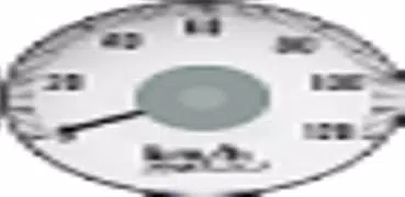 シンプルなスピードメーター