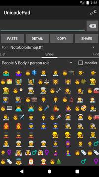 Unicode Pad screenshot 2