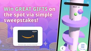 Spiral Jump: Win Gifts & Games Affiche