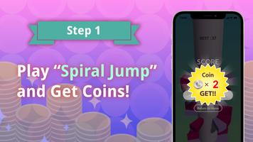 Spiral Jump: Win Gifts & Games capture d'écran 1