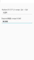 radian degree conversion app screenshot 1