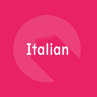 Italian word phrase book 1000 icon