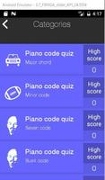 Piano chord quiz capture d'écran 1