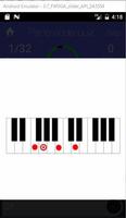 Piano chord quiz capture d'écran 3