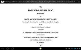 The Underground Railroad capture d'écran 2