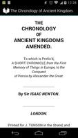 The Chronology of Ancient Kingdoms Amended Poster