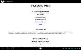 Four Weird Tales capture d'écran 2