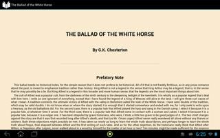 The Ballad of the White Horse स्क्रीनशॉट 2