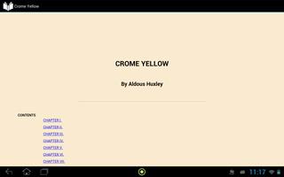 Crome Yellow screenshot 2