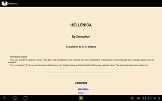 Hellenica by Xenophon スクリーンショット 2