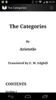 The Categories by Aristotle poster