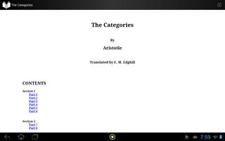 The Categories by Aristotle скриншот 2