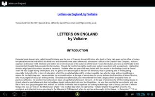 Letters on England capture d'écran 2