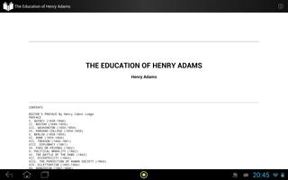 The Education of Henry Adams capture d'écran 2