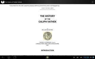 2 Schermata The History of Caliph Vathek