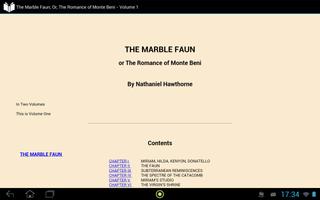 The Marble Faun, Volume 1 ภาพหน้าจอ 2