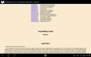 The Marble Faun, Volume 1 ภาพหน้าจอ 3