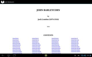 John Barleycorn capture d'écran 2