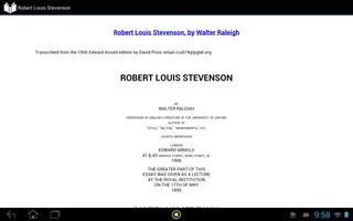 Robert Louis Stevenson capture d'écran 2