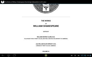 Works of William Shakespeare 6 capture d'écran 3