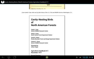 برنامه‌نما Cavity-Nesting Birds عکس از صفحه